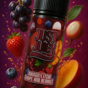 Just Juicy Just Juicy Mango, Litchi, Grape & Berries Longfill 120ml