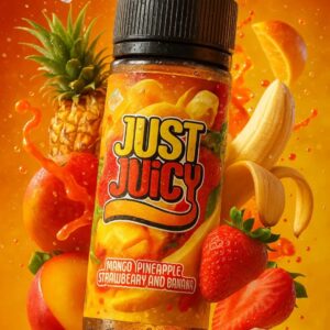 Just Juicy Pineapple, Mango, Strawberry & Banana Longfill 120ml